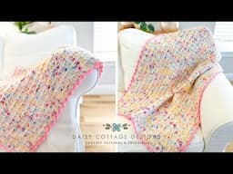 The Confetti Cake Blanket Tutorial - A Unique Crochet Project