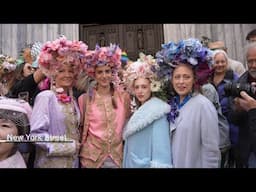 Easter Sunday Bonnet Parade at St. Patrick's Cathedral NYC April 20 2025