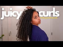 The ULTIMATE Curly Hair Routine for Growth ➰ | Hair growth secrets, Best Products, & Healthy Curls |
