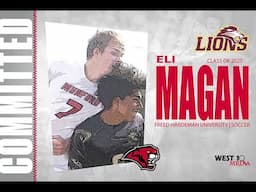 Munford's Eli Magan signs with Freed Hardeman University Soccer