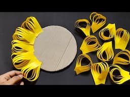 2 Unique Paper Wall Hanging Craft | Best Out Of Paper and Waste Cardboard | Home Decoration Ideas