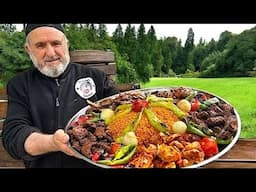 A delicious kebab feast! Recipes with meat, chicken, beef, and lamb! Azerbaijan 🇦🇿 🇹🇷 Cooking