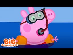 Peppa Goes Swimming! | Peppa Pig's Big Adventures | Kids Cartoon