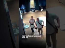 Au musée Palazzo Maffei de Vérone, jeudi 12 juin, un couple a endommagé une chaise d’art
