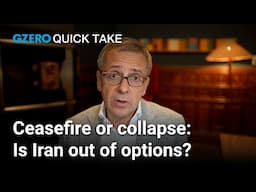 Iran looks to negotiate ceasefire | Ian Bremmer's Quick Take