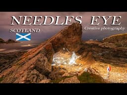 NEEDLES EYE ROCK ARCH / SEASCAPE PHOTOGRAPHY / SCOTLAND