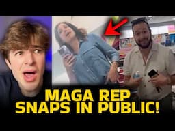 Maga Rep SNAPS IN PUBLIC When Confronted By Voter