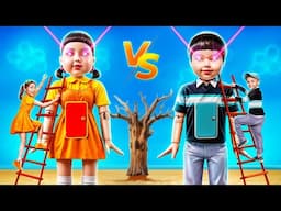 SGB vs SGD! We Build a GIANT SQUID GAME BOY in Real Life!