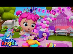 Toy Birthday Party | Little Angel | Moonbug Kids - Learning Song Loops