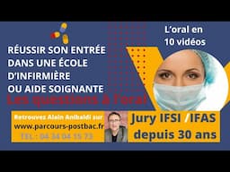 30 ans d'expérience à votre service : préparez l'oral infirmier ou aide soignant