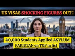 Huge fall in UK work visas as asylum seeker applications rocket to record level