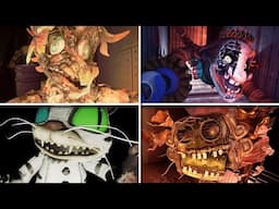 All Animatronics Destroyed - FNAF Secret of the Mimic 2025