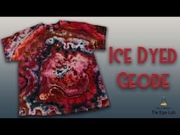Tie Dye Designs: Ice Dyed Geode