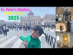 St. Peter's Basilica Walking Tour | St. Peter's Square | Vatican City #vatican #stpetersbasilica