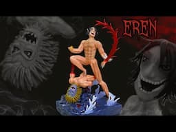 Making Attack on Titan - Attack Titan VS Jaw Tian with Clay