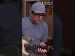 Mapping out an amazing sounding melodic guitar lead (see related video) #guitarlesson