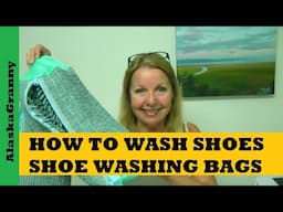 How To Wash Shoes...Shoe Washing Bag Amazon