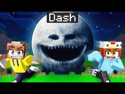 Playing As The AWAKE MOON To Troll My Friend in Minecraft…