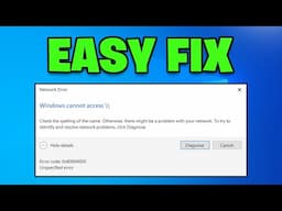 How To Fix Cannot Access Shared Folder Error in Windows 11 (Networking) ✅ NEW 2025