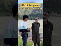 Last Indian Village on Pakistan Occupied Kashmir Border 😱 #shirts