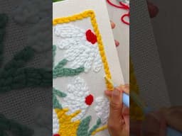 Learn punch needle embroidery | How to use punch needle | DIY punch needle kit