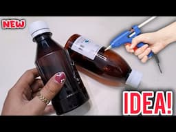 Amazing Craft Idea with Old Medicine Bottles! plastic bottle craft ideas |Easy home decoration ideas