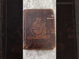How unusual is this 17th century bookbinding ?