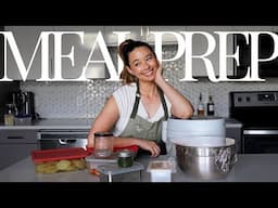 One Hour Meal Prep | healthy & easy recipes | aja dang