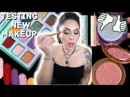 TESTING NEW MAKEUP - ALL ODEN'S EYE COSMETICS - THE MULTI CHROME IS INSANE!! INDIE MAKEUP