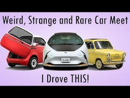 Strange, Weird and Obscure Car Meet ROUND 4! (Test Drive Rare Cars!)