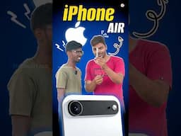அடேய் ... ஆப்பிள் என்ன இதெல்லாம் 🍎 iPhone 17 Air Vs Samsung S25 Edge😎...#apple #shorts