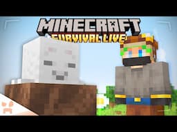 HAPPY GHAST UPDATE PREP IN MINECRAFT SURVIVAL!