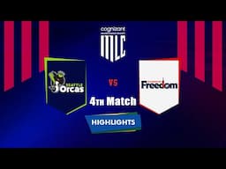 Highlights: 4th Match, Seattle Orcas vs Washington Freedom | 4th Match - SEAO vs WF