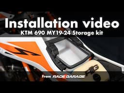 KTM 690 MY19-23 storage installation RADE/GARAGE