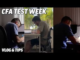 CFA Level II Test Week Vlog (+ Test Day)