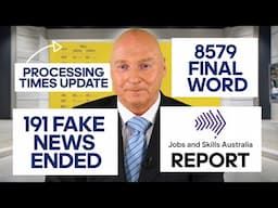 Australian Immigration News 3.5.25. Finally the end to fake news about the 191 visa and 8579.