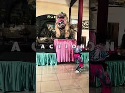 The northern lions 北狮 of Chee How at play! #hakkamoi2025Malaysia #cheehow #沙叻秀黄老仙師慈孝廟南北龍狮團#liondance