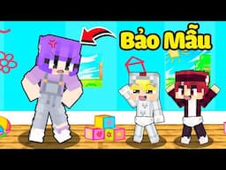 Tô Gà Em Bé Siêu Quậy Chiến Đấu Vs Bảo Mẫu Nabee Hung Dữ Trong Minecraft!