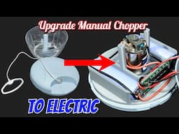 Upgrade Manual Chopper into a Powerful Electric Machine