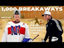 1,000 Breakaways | Kids + Pavel Barber VS Beer League Legend 🔥 (Mic’d Up & Lit Up)