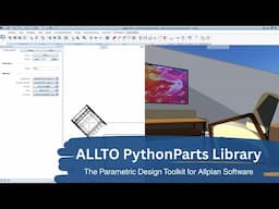 The ultimate parametric toolkit for Allplan software - ALLTO Parametric PythonParts Library