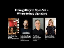 Digital Dialogues | From gallery to Open Sea – where to buy digital art