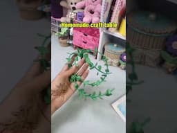 Clean Your Craft Table FAST! ✨🧹 😜#shorts #crafts