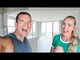 SHOWING OUR FAMILY OUR NEW APARTMENT FOR THE FIRST TIME! 🏡