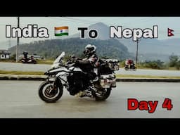 4️⃣India To Nepal Bike Ride | Day 4 | Kathmandu To Bandipur