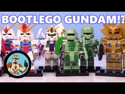 Gundams get the LEGO treatment?! Bootleg Knockoff Mobile Suit Gundam Minfigs