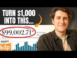 How I’d Start Amazon KDP with $1,000 (For REAL Results)