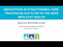Innovations in Dysautonomia Care: Tracking Blood Flow to the Head with STAT Health