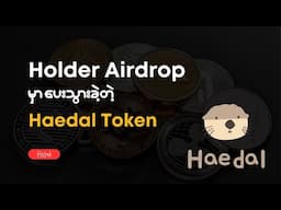 Haedal လိုမျိုး Token တွေကို BNB ကိုင်ထားရုံနဲ့ ရနိုင်ပါတယ်