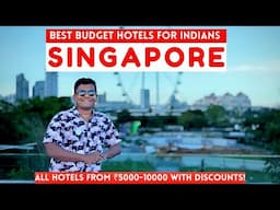 Best Budget Hotels in Singapore For Indians | Where to Book Stay & Price (Hindi)